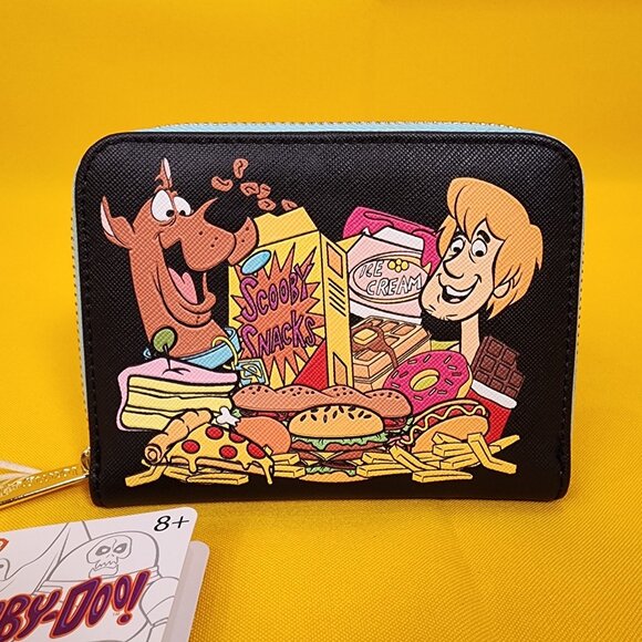 Loungefly Scooby-Doo Scooby Snacks Munchies Zip Around Wallet NEW - Picture 1 of 12